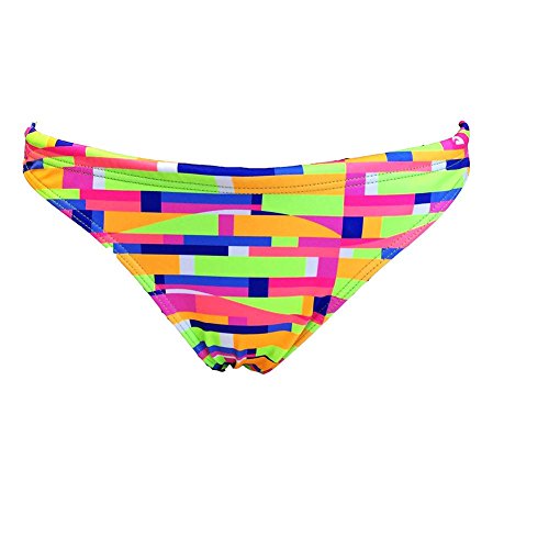 Turbo Damen Colorwaves Bikini-Unterteile, Multicolore, 2XL von TurboTronic By Z-LINE