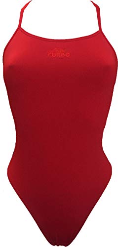 Turbo Siren Swimsuit Women red Größe M 2019 Schwimmanzug von TurboTronic By Z-LINE
