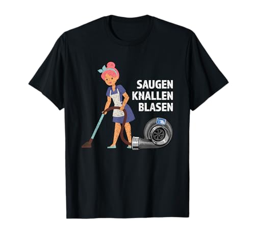 & Männer Tuning Sprüche Turbolader T-Shirt von Turbolader Tuning Bekleidung