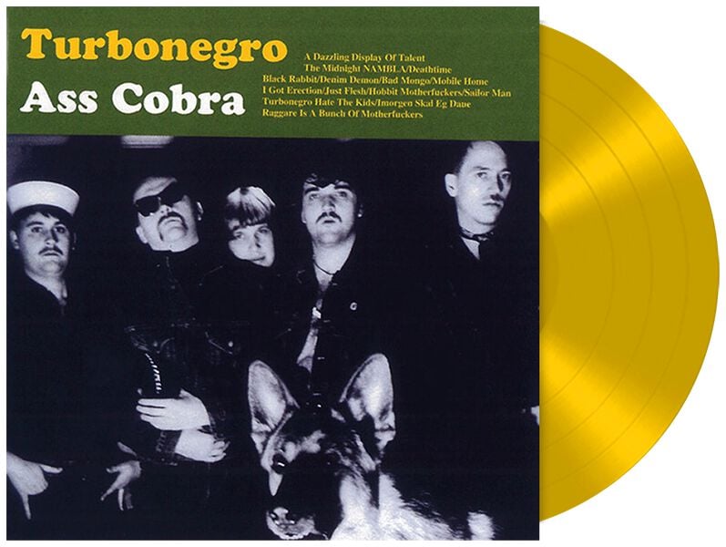 Turbonegro Ass cobra LP gelb von Turbonegro