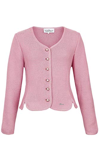 Turi Landhaus Damen Dirndljacke Strick Altrosa, 445 Altrosa, 36 von Turi Landhaus