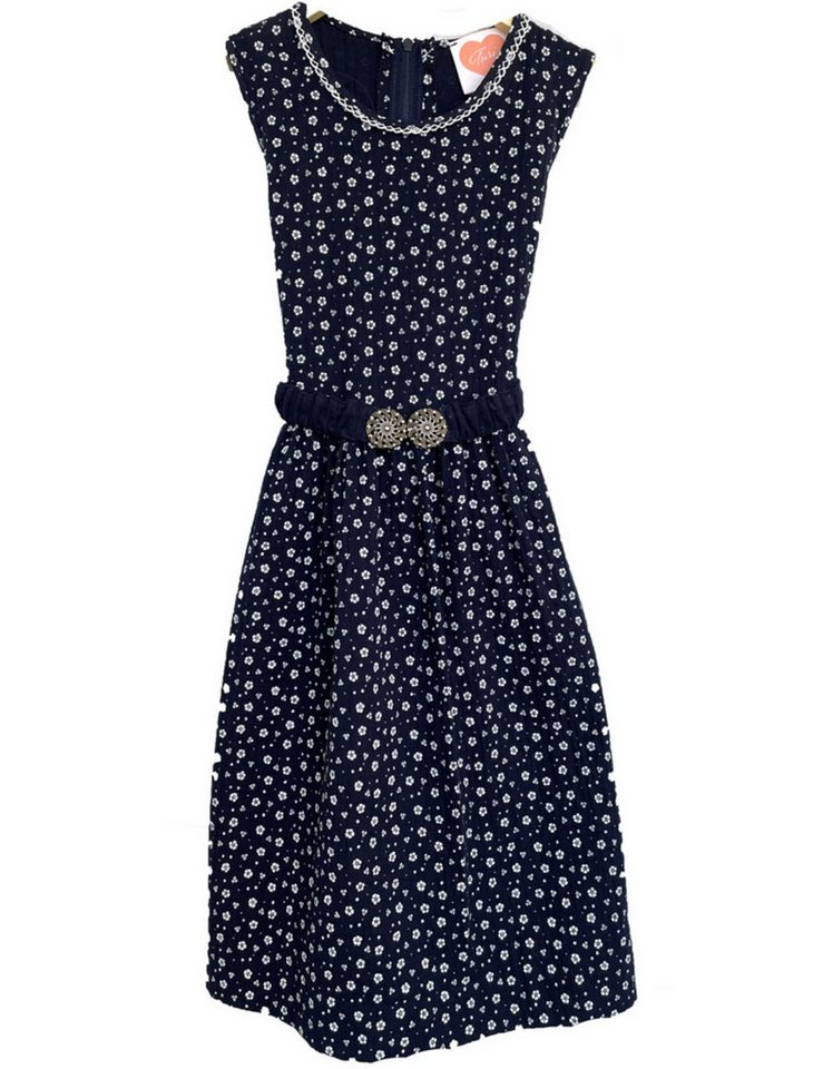 Turi Landhaus Trachtenkleid Turi Kinder Trachtenkleid 'Kati' mit Blümchenmuste von Turi Landhaus