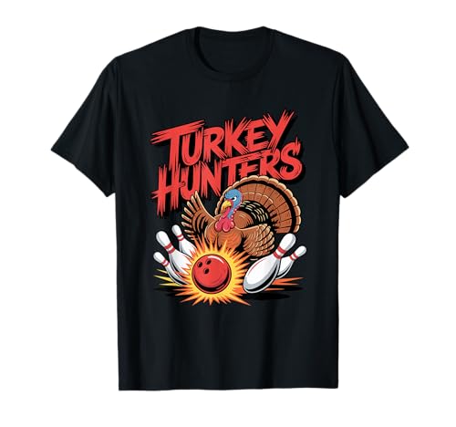 Turkey Hunters Herren Bowling T-Shirt Turkey Hunters Herren Bowling T-Shirt von Turkey Hunters Bowling Apparel Co
