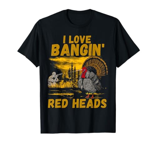 Red Heads Herren Humor Lustig Truthahn Jagd T-Shirt Red Heads Herren Humor Lustig Truthahn Jagd T-Shirt von Turkey Hunting Tees