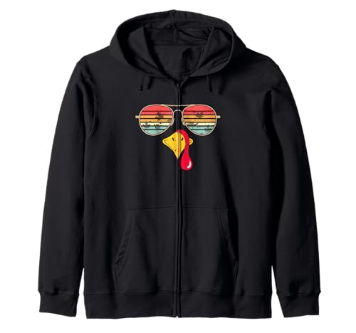 Cooles Truthahn-Gesicht mit Sonnenbrille, lustiges Erntedankfest für Jungen Kapuzenjacke Cooles Truthahn-Gesicht mit Sonnenbrille, lustiges Erntedankfest für Jungen Kapuzenjacke von Turkey Sunglasses Vintage Thanksgiving