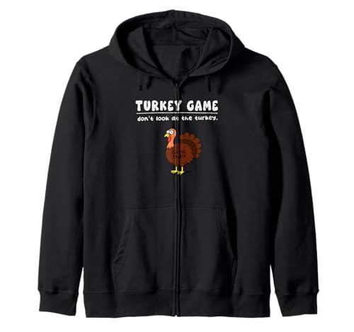 Lustiges Truthahn-Spiel Don't Look Game Over Thanksgiving Boys Girl Kapuzenjacke Lustiges Truthahn-Spiel Don't Look Game Over Thanksgiving Boys Girl Kapuzenjacke von TurkeyAxis1