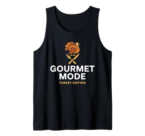 Gourmet Mode Truthahn Edition Herren Türkei Hunter Tank Top Gourmet Mode Truthahn Edition Herren Türkei Hunter Tank Top von Turkeys Thanksgiving Turkey Hunting Bird