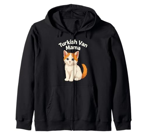 Türkische Van Mama Männer Frauen Kinder Geschenk Kapuzenjacke Türkische Van Mama Männer Frauen Kinder Geschenk Kapuzenjacke von Turkish Van Cat Mama