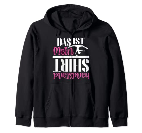 Turnen Gymnastik Akrobatik Mädchen Handstand Kapuzenjacke von Turnen Grafiken und Mehr