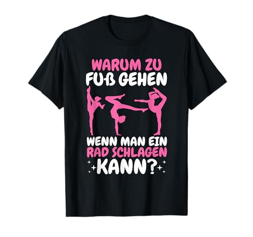 Turnerin Turnen Geräteturnen Bodenturnen Mädchen T-Shirt von Turnen Gymnastik Turnerin Geschenk