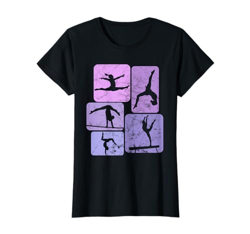Mädchen Turnerin Turnen Akrobatik Kunstturnen Turnern T-Shirt von Turner Geschenke für Mädchen Turnerin Geburtstag