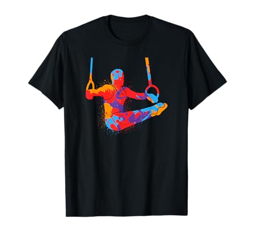 Bunter Turner Gymnastik Ringeturnen Herren Jungen Turnen T-Shirt Bunter Turner Gymnastik Ringeturnen Herren Jungen Turnen T-Shirt von Turner und Turnerin Gymnastik Turnen im Turnverein
