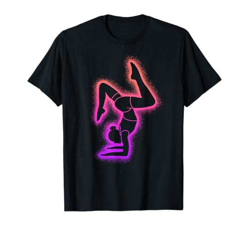 Turnerin Gymnastik Handstand Frauen Mädchen Turnen Kinder T-Shirt von Turner und Turnerin Gymnastik Turnen im Turnverein