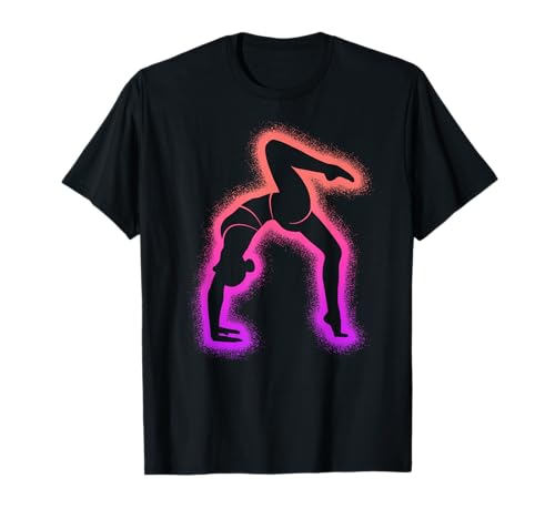 Turnerin Gymnastik Handstand Mädchen Damen Turnen Kinder T-Shirt von Turner und Turnerin Gymnastik Turnen im Turnverein