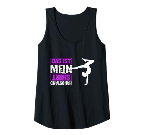 Damen Geräteturnen Sport Mädchen Turnen Akrobatik Handstand Motiv Tank Top von Turner & Turnerin Handstand Kunstturnen Shirts