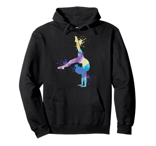Turnen Gymnastik Turner Akrobatik Kunstturnen Mädchen Pullover Hoodie von Turnerin Akrobatik Gymnastik Turnen