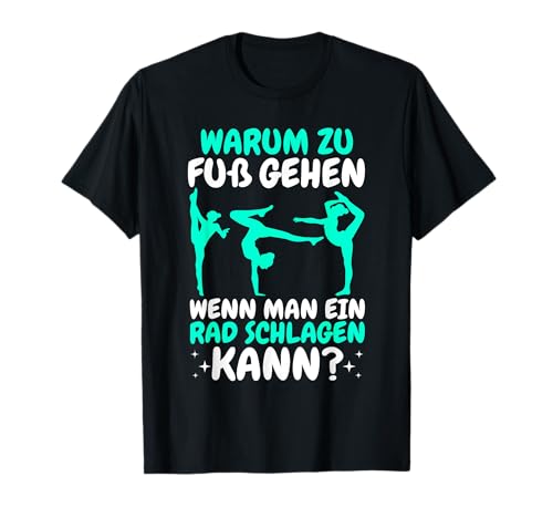 Akrobatik Turnerin Turnen Mädchen Kunstturnen T-Shirt von Turnerin Geschenke Turnen T-Shirt