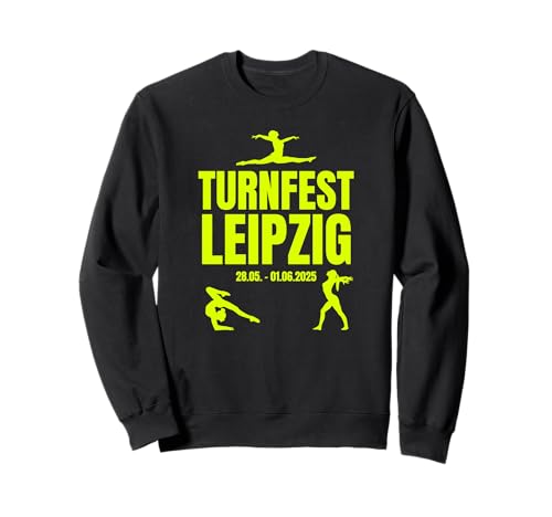 Turnfest Leipzig 2025 Gymnastik Turnen International Sport Sweatshirt von Turnfest Leipzig 2025 Gymnastik Turnen Wettbewerb