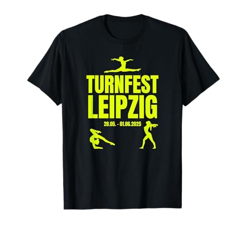 Turnfest Leipzig 2025 Gymnastik Turnen International Sport T-Shirt von Turnfest Leipzig 2025 Gymnastik Turnen Wettbewerb