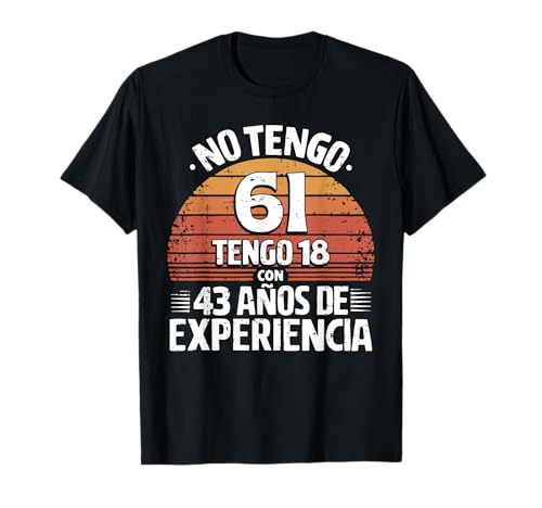 Geschenk zum 61. Geburtstag auf Spanisch Regalo cumpleanos 61 Männer Frauen T-Shirt Geschenk zum 61. Geburtstag auf Spanisch Regalo cumpleanos 61 Männer Frauen T-Shirt von Turning 61 Years Old 61st Birthday Gifts Co.