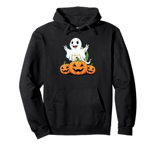 Lustige Schildkröte Geist Kürbis Boo Halloween Kinder Herren Damen Pullover Hoodie von Turtle Lovers Halloween Ghost Pumpkin Outfits