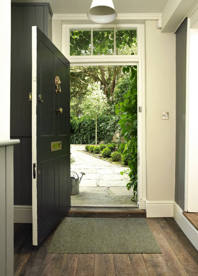 Turtle Mat Fußmatte "Sage Green" rechteckig 8 mm Höhe von Turtle Mat