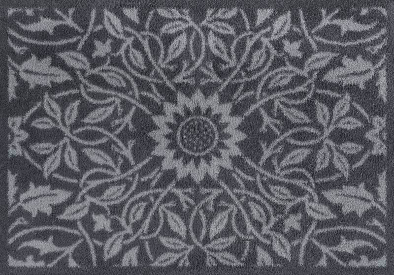 Turtle Mat Fußmatte "St James Ceiling Grey", rechteckig, 9 mm Höhe von Turtle Mat
