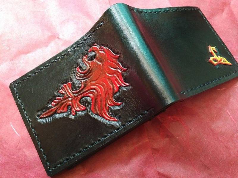 Ff8 Griever - Handgefertigte Final Fantasy Inspirierte Leder Geldbörse Ff8 Griever - Handgefertigte Final Fantasy Inspirierte Leder Geldbörse von TurtleVillageKraft