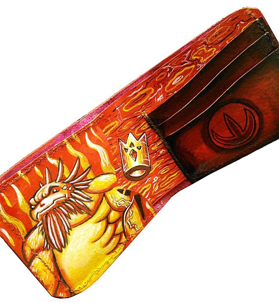 Goron Red Slim Typ Leder Brieftasche - Bifold Handgefertigte Legend Of Zelda Link Wallet Goron Red Slim Typ Leder Brieftasche - Bifold Handgefertigte Legend Of Zelda Link Wallet von TurtleVillageKraft