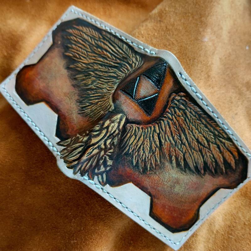 Wings Of Hyrule Leder Geldbörse - Handgefertigte Legend Zelda Link Wallet Wings Of Hyrule Leder Geldbörse - Handgefertigte Legend Zelda Link Wallet von TurtleVillageKraft