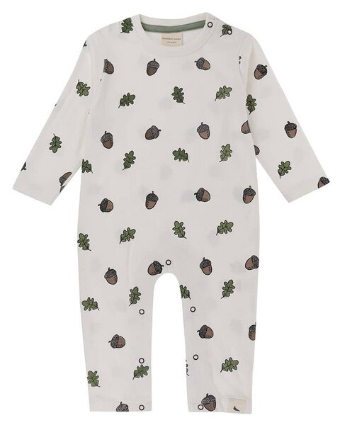 Baby Langarm Schlafanzug/ Strampler *Acorn* Bio Baumwolle | Turtledove London von Turtledove London