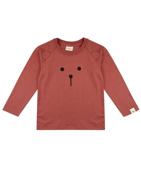 Brown Bear Raglan Shirt | GOTS | Turtledove London von Turtledove London