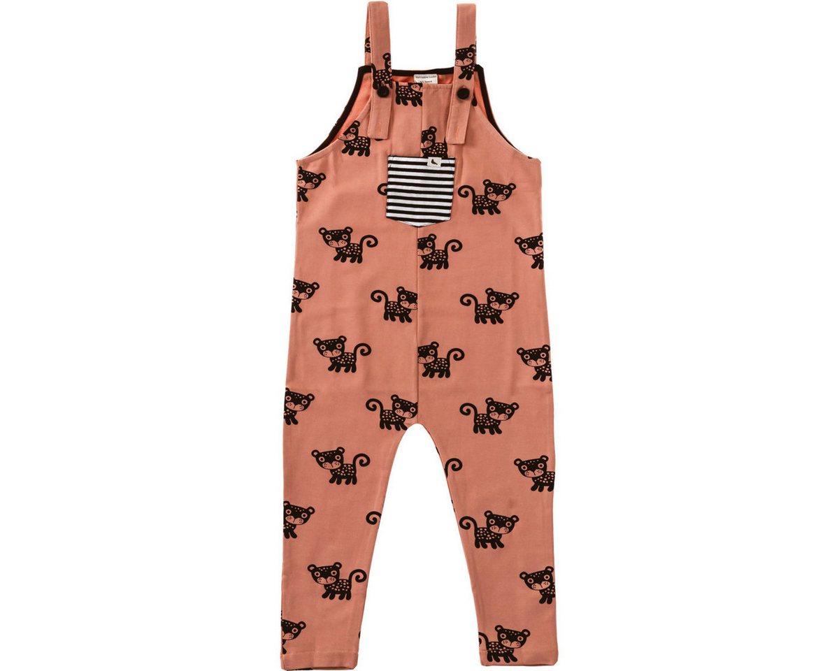 Turtledove London Latzhose Leopard Unisex Kinder (1-tlg) Hose, Latz, Trägerhose, Overall, Jumpsuit von Turtledove London