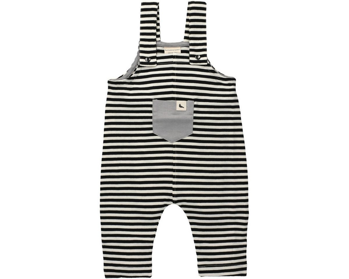 Turtledove London Latzhose Streifen Unisex Kinder (1-tlg) Babyhose, Latzhose, Trägerhose, Strampler, Overall von Turtledove London