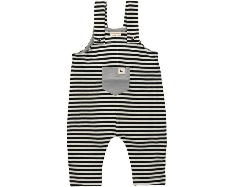 Turtledove London Latzhose Streifen Unisex Kinder (1-tlg) Babyhose, Latzhose, Trägerhose, Strampler, Overall von Turtledove London