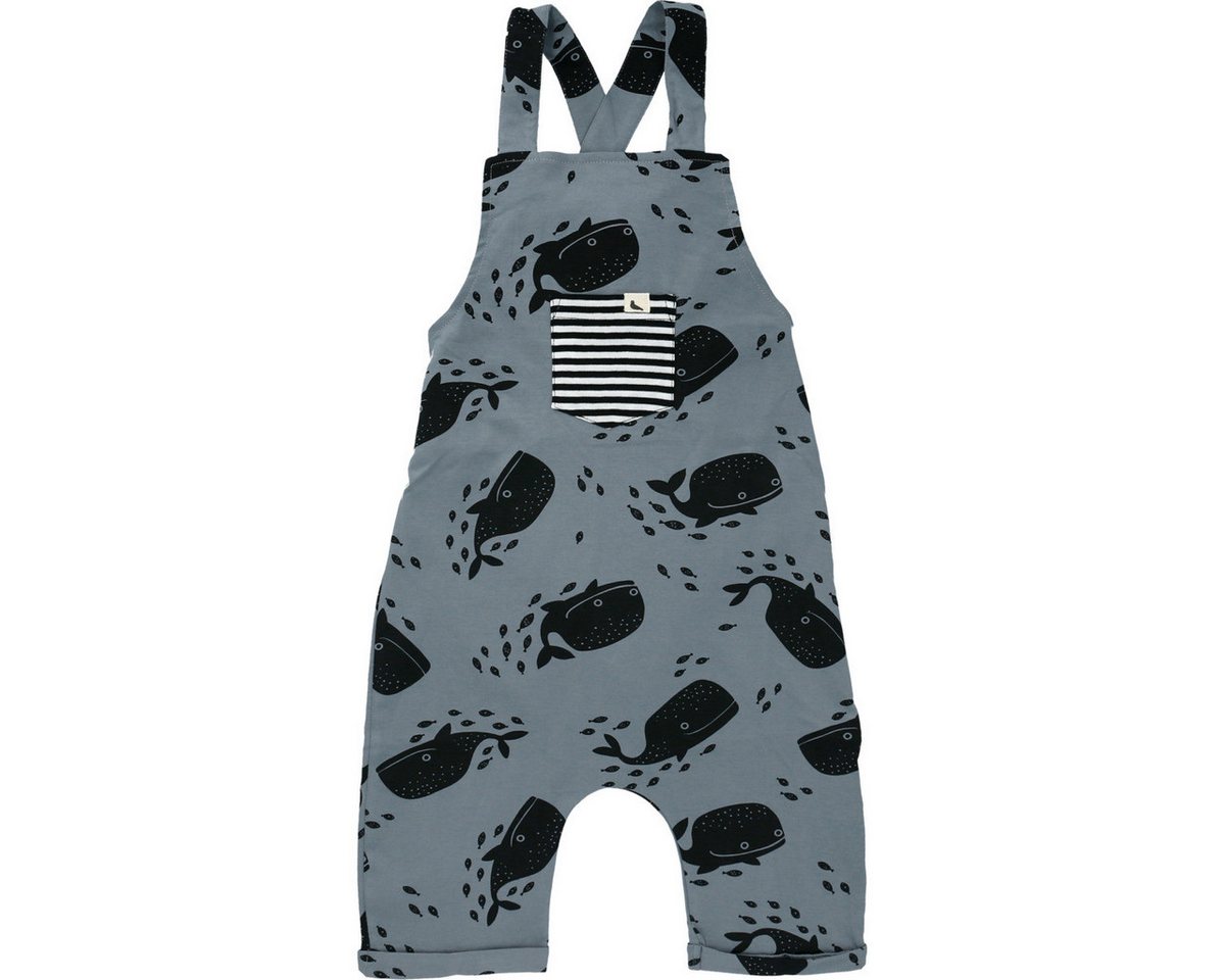 Turtledove London Latzhose Wal Unisex Kinder (1-tlg) Hose, Latz, Trägerhose, Overall, Jumpsuit von Turtledove London