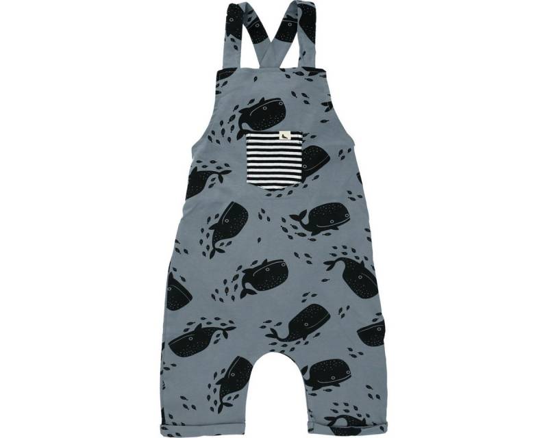 Turtledove London Latzhose Wal Unisex Kinder (1-tlg) Hose, Latz, Trägerhose, Overall, Jumpsuit von Turtledove London