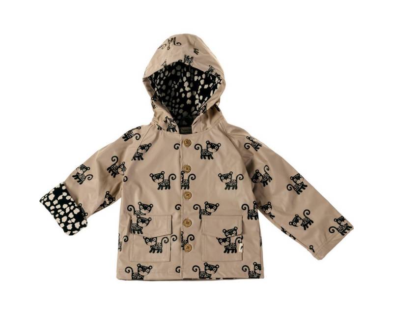 Turtledove London Softshelljacke Leopard Unisex Kinder Übergangsjacke, Windbreaker, Outdoor, Funktionsjacke, Wanderjacke von Turtledove London