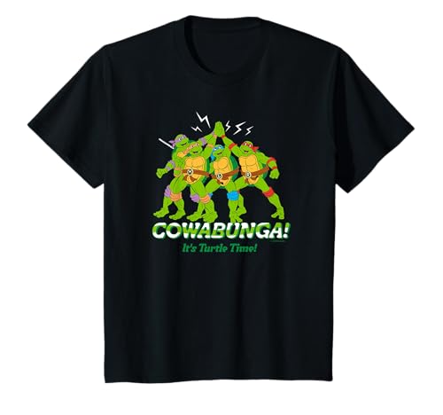 Kinder Turtles - Cowabunga It´s Turtle Time T-Shirt von Turtles