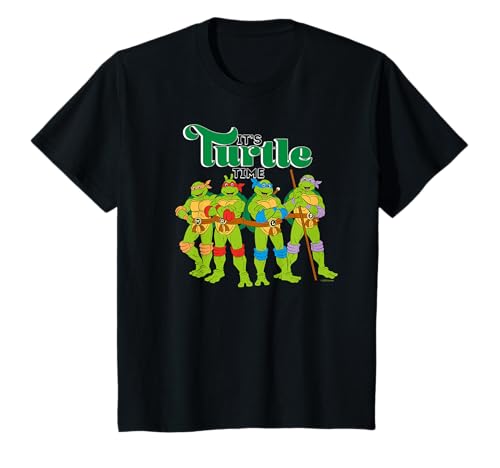 Kinder Turtles - It´s Turtle Time T-Shirt von Turtles