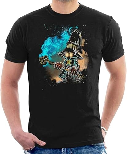 TusPersonalizables T-Shirt aus Baumwolle – Seele des Zauberers schwarz VIVI – Final Fantasy IX, Schwarz , S TusPersonalizables T-Shirt aus Baumwolle – Seele des Zauberers schwarz VIVI – Final Fantasy IX, Schwarz , S von TusPersonalizables