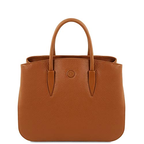 Tuscany Leather Camelia Ledertasche Cognac von Tuscany Leather