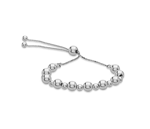 Tuscany Silver Damen Armband - Sterlingsilber mit verstellbarem Verschluss – 10cm/4"-23cm/9" (Silber) von Tuscany Silver