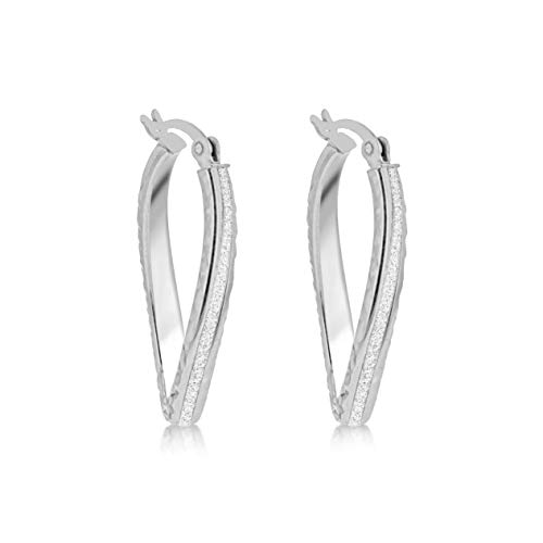 Tuscany Silver Damen Creole 925 Sterlingsilber Silber - 8.51.1959 Tuscany Silver Damen Creole 925 Sterlingsilber Silber - 8.51.1959 von Tuscany Silver