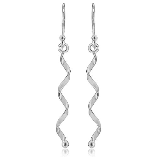 Tuscany Silver Damen Ohrhänger Sterling Silber Verflochten Spirale von Tuscany Silver