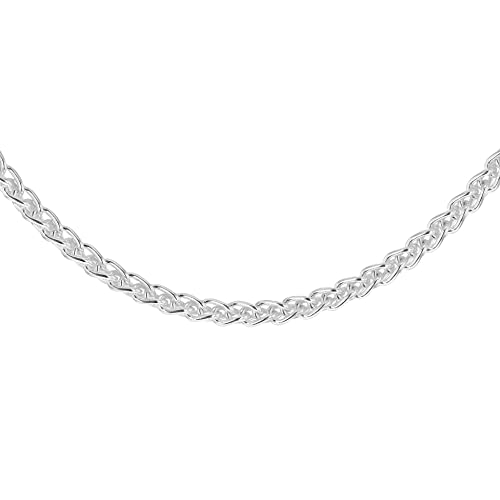 Tuscany Silver Damen Sterling Silber 1 mm Spiga Halskette 41 cm / 16 zoll von Tuscany Silver