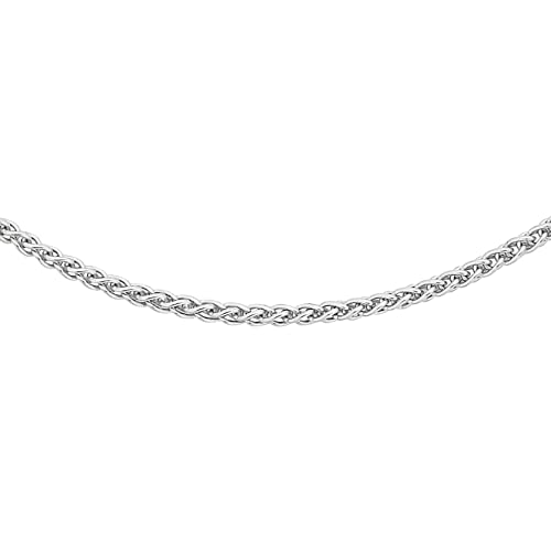 Tuscany Silver Damen Sterling Silber 1 mm Spiga Halskette 51 cm / 20 zoll von Tuscany Silver