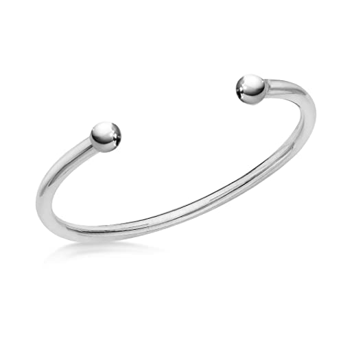 Tuscany Silver Damen Sterling Silber 7mm Torque Plain Armreif 8.31.0363 von Tuscany Silver