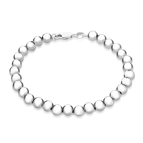 Tuscany Silver Damen Sterling Silber 8mm Ball Armband 19cm/7.5zoll 8.26.7662 von Tuscany Silver