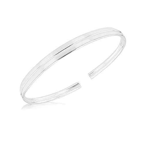 Tuscany Silver Unisex Armreif Sterling Silber Überlappend von Tuscany Silver